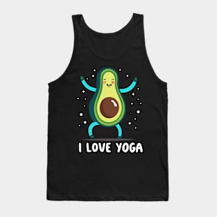 Yoga lover Avacado Tank Top